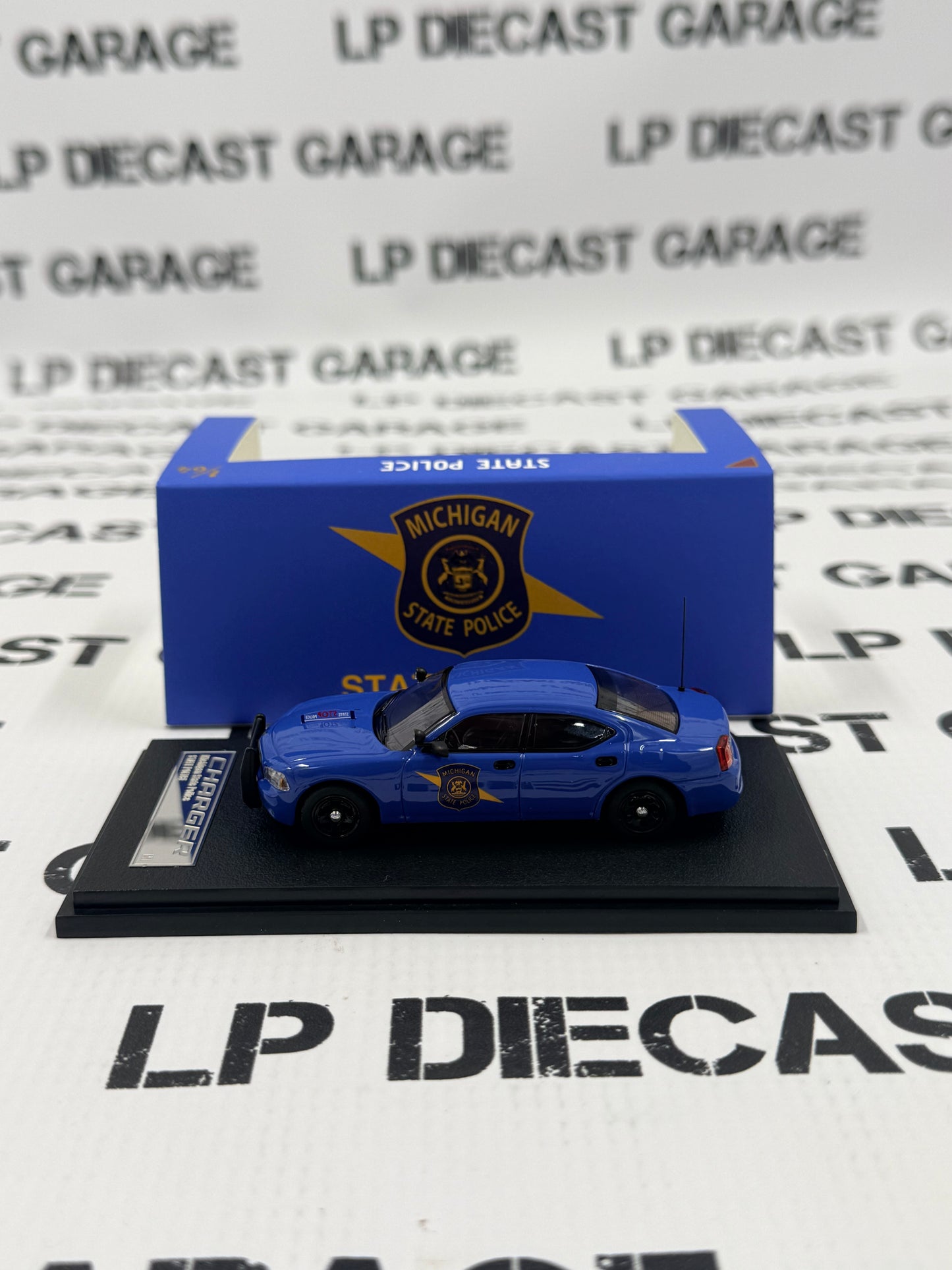 ROLLIN 2008 Dodge Charger Michigan State Police 1:64 Diecast