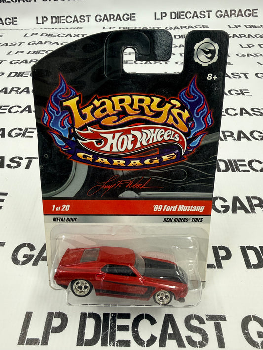 HOT WHEELS '69 Ford Mustang Larry's Garage 1:64 Diecast