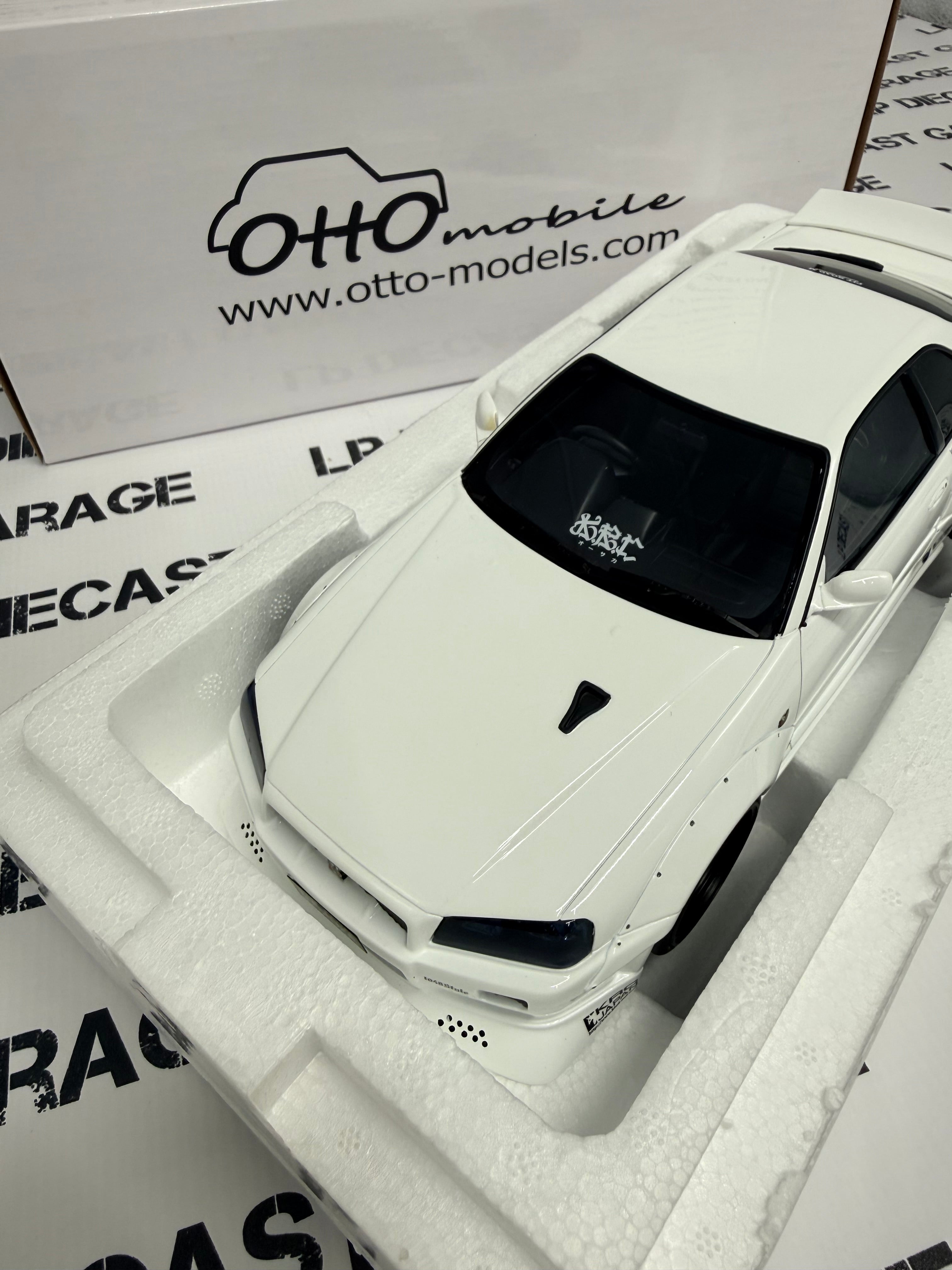 OTTO MOBILE Nissan Skyline GT-R R34 KRC 1:18 Scale Resin Model
