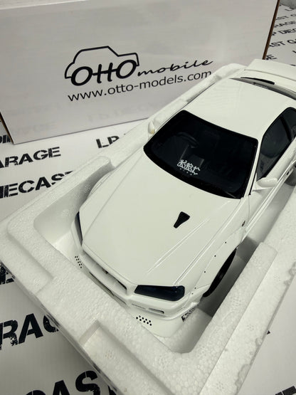 OTTO MOBILE Nissan Skyline GT-R R34 KRC 1:18 Scale Resin Model OT1135