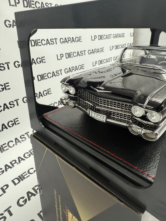 STAMP MODELS 1959 Cadillac Coupe Deville Black 1:18 Resin Model