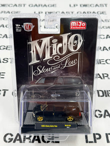CHASE M2 1995 Chevy Astro Van Black Low Rider 1:64 Diecast MiJo