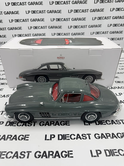 NOREV 1954 Mercedes Benz 300 SL Grafite Grey 1:12 Diecast