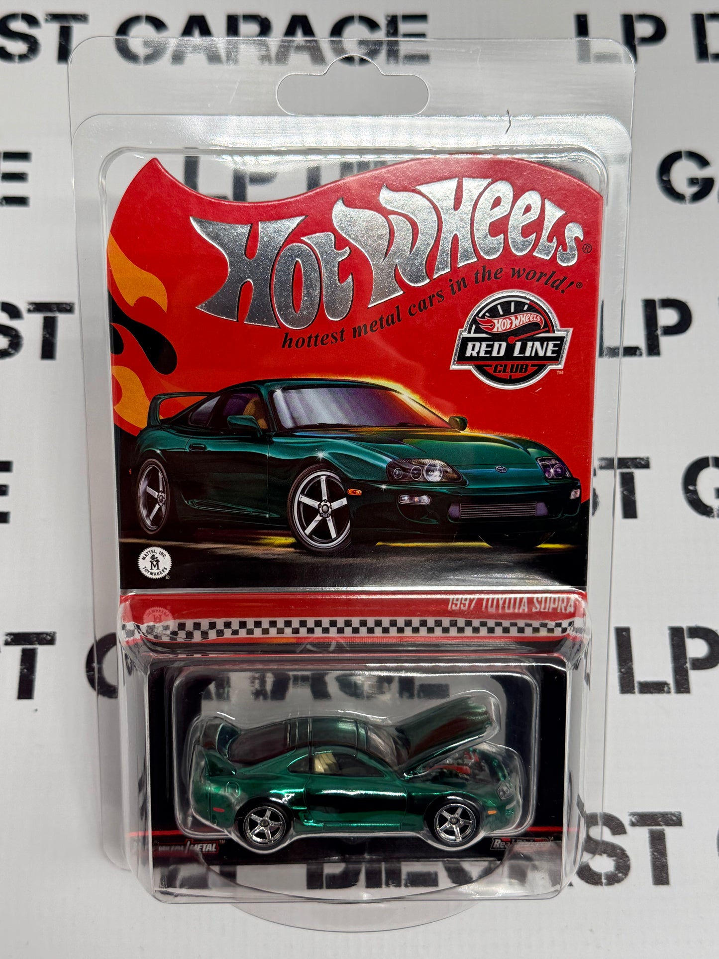 HOT WHEELS 1997 Toyota Supra Green RLC Club 1:64 Diecast