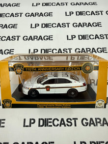 FIRST RESPONSE 2015 Ford Taurus Pennsylvania State Police 110th 1:43 Diecast