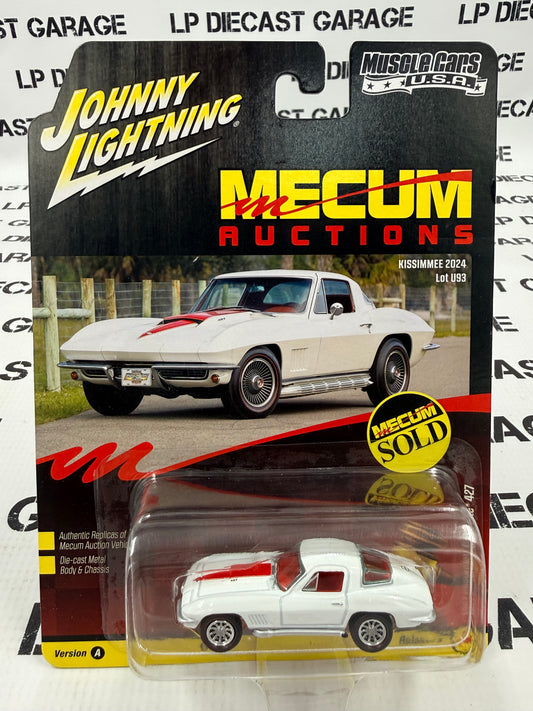 JOHNNY LIGHTNING 1967 Chevrolet Corvette 427 White 1:64 Diecast Mecum