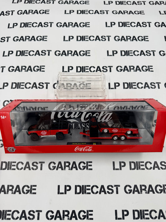 M2 Haulers 1998 GMC Sierra & 1995 S15 Sonoma Coca Cola 1:64 Diecast