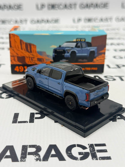 GCD 2024 Toyota Tundra TRD Pro Blue Truck 1:64 Diecast