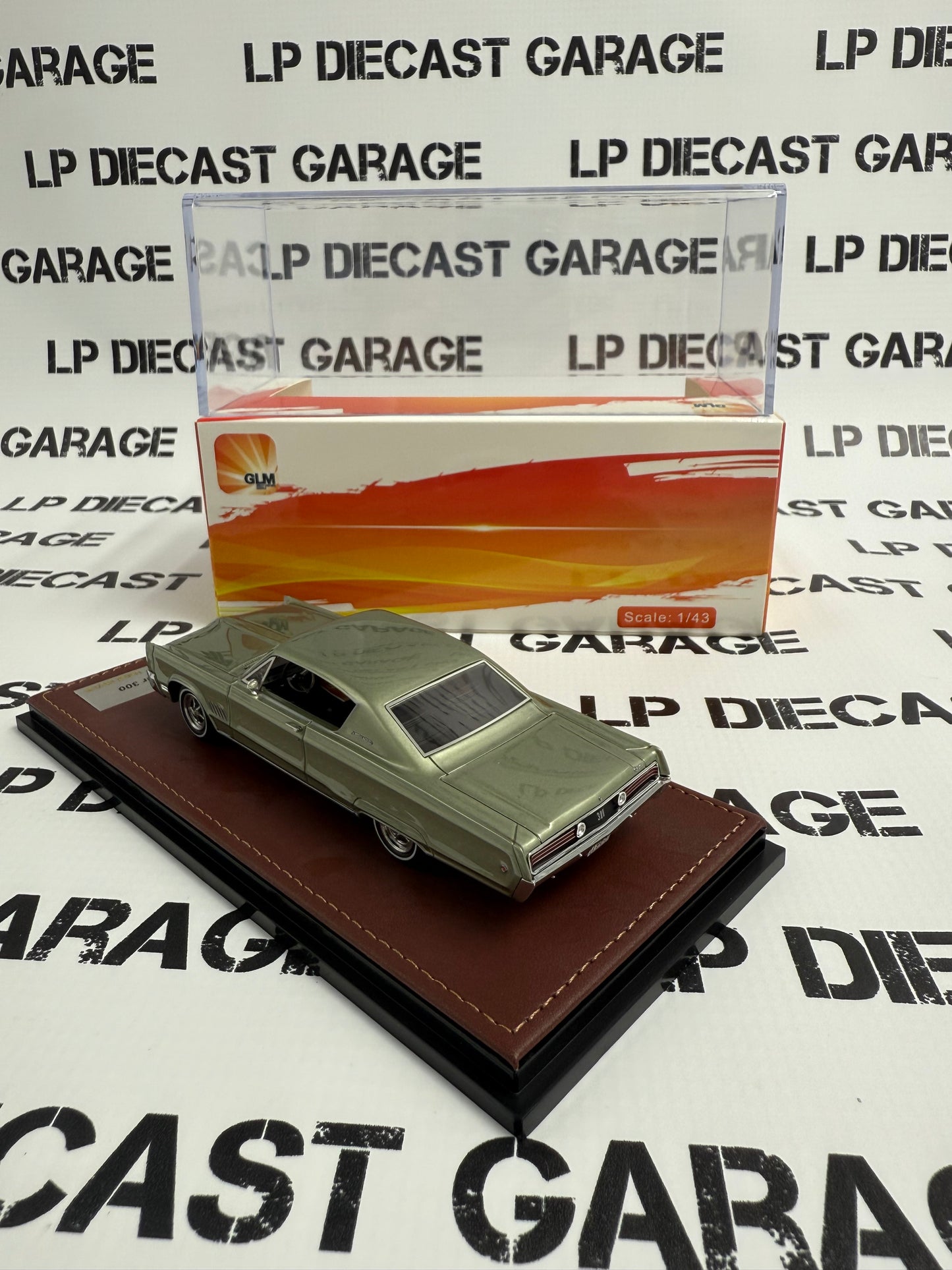GLM 1968 Chrysler 300 Frost Green Metallic 1:43 Scale Resin Model