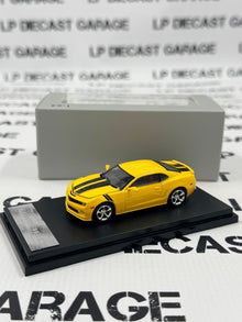 GLORY MODEL 2013 Chevrolet Camaro Yellow w/ Black Stripes 1:64 Diecast Ghost Player