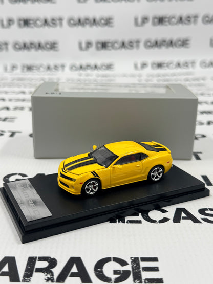 GLORY MODEL 2013 Chevrolet Camaro Yellow w/ Black Stripes 1:64 Diecast Ghost Player
