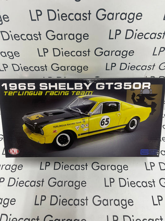 ACME 1965 Ford Mustang Shelby GT350R Terlingua Racing Team A1801869 1:18 Diecast