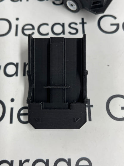 3D Printed Customs Black Flatbed Fits Greenlight International Durastar 1:64 Diecast Trucks
