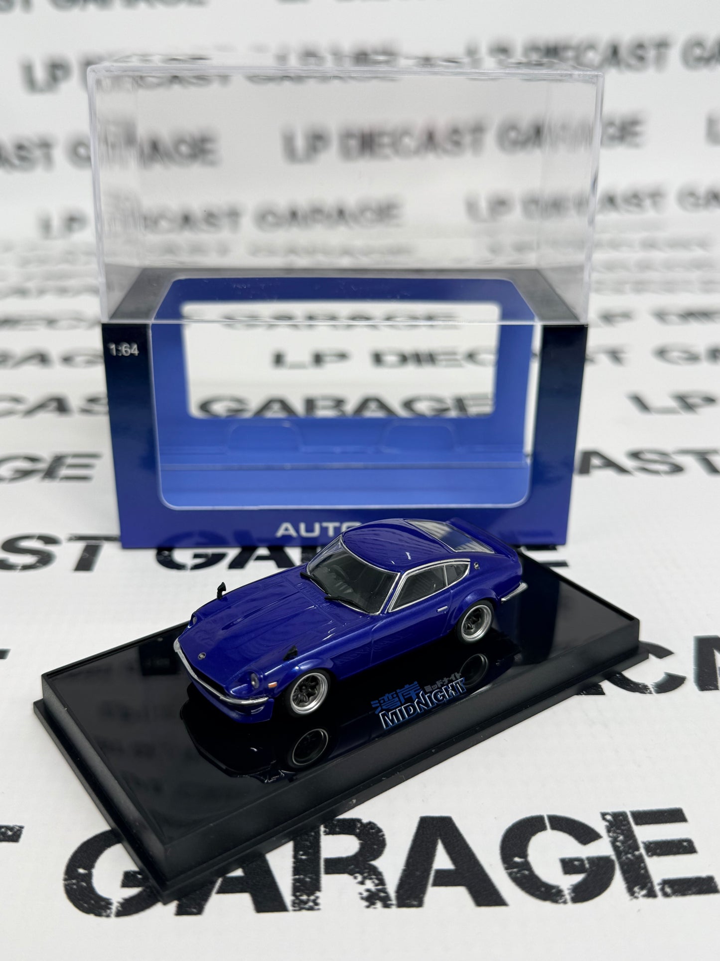 AUTOart Nissan Fairlady Z Blue 1:64 Scale Diecast Wangan Midnight