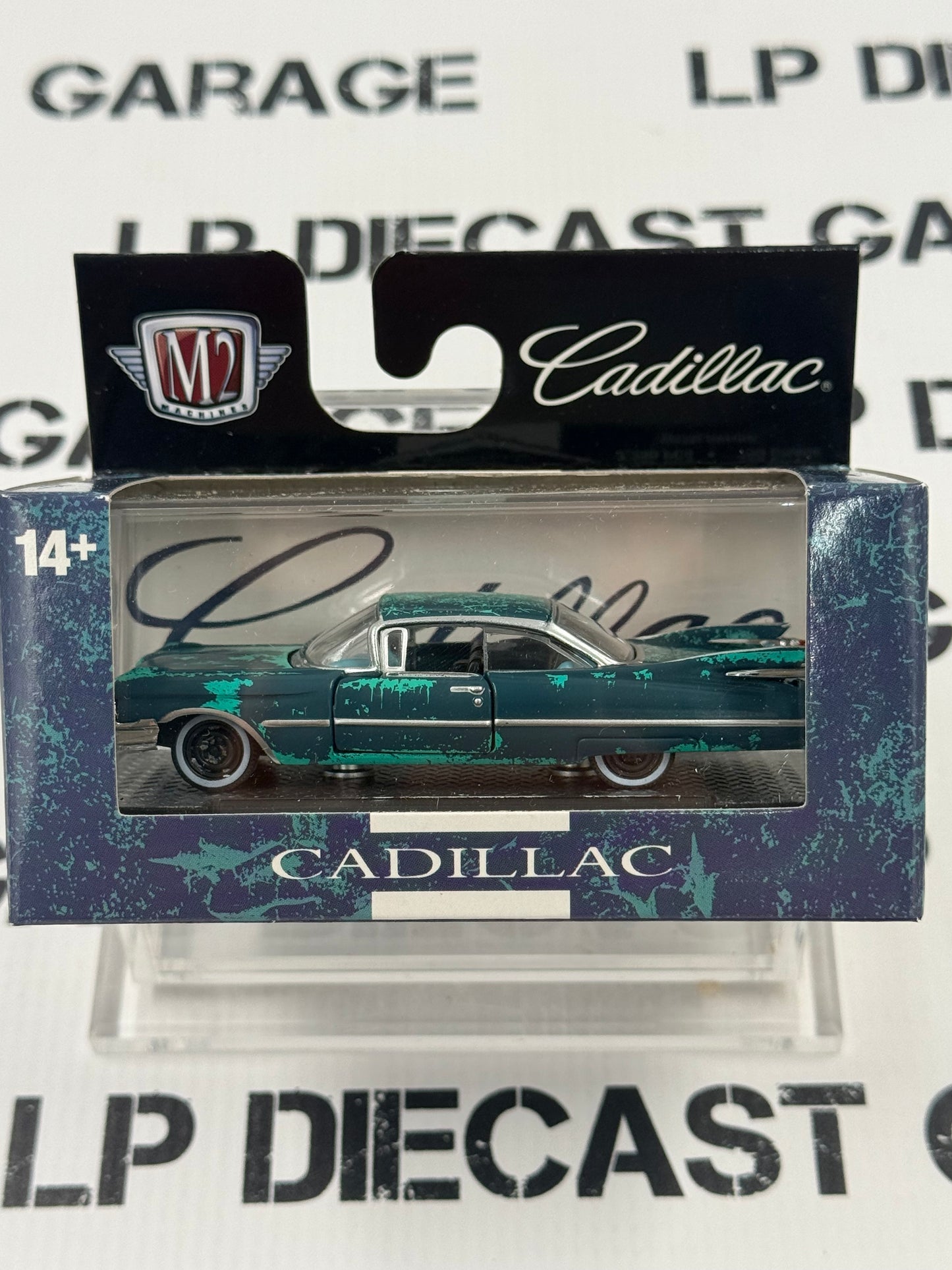 M2 1959 Cadillac Series 62 Patina Blue 1:64 Diecast