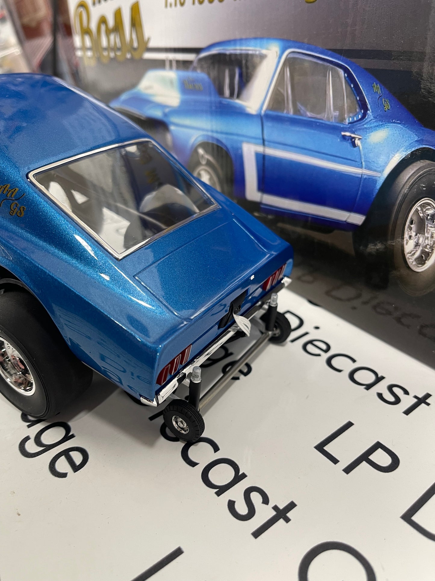 GMP 1969 Ford Mustang Boss Gasser AA/GS The Boss 1:18 Diecast 18913