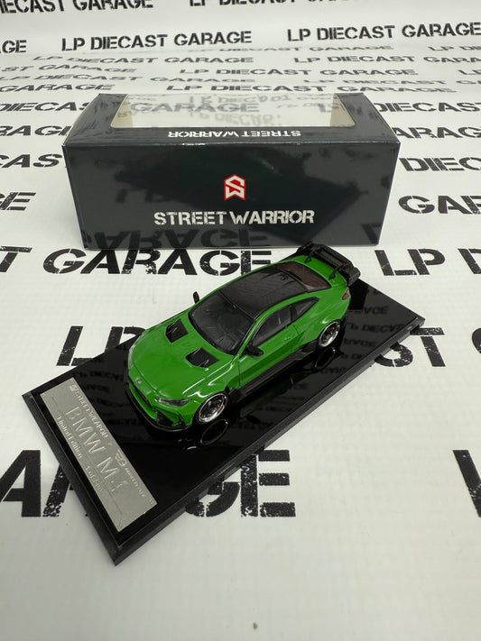 STREET WARRIOR BMW M4 Green Custom 1:64 Diecast