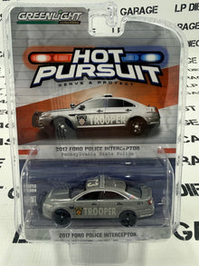 GREENLIGHT 2017 Ford Taurus Police Interceptor PA Trooper Pennsylvania State Police 1:64 Diecast