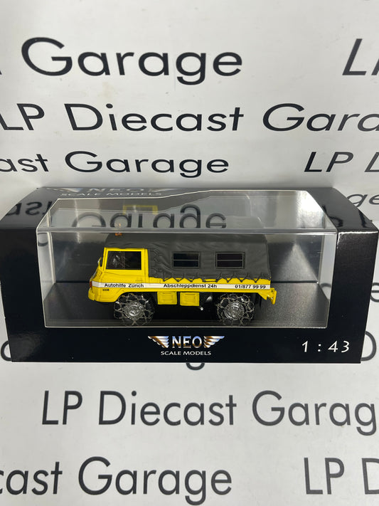 NEO SCALE MODELS Steyr-Puch Pinzgauer 710M Yellow 1:43 Resin Model