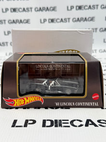 HOT WHEELS '61 Lincoln Continental Black RLC Club 1:64 Diecast Collectors