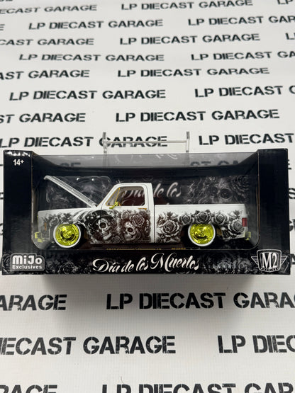 CHASE M2 1973 Chevrolet Cheyenne 10 Dia De Los Muertos MiJo 1:24 Diecast