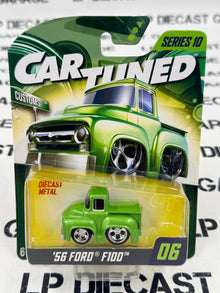 CARTUNED '56 Ford F100 Green 1:64 Diecast Series 10