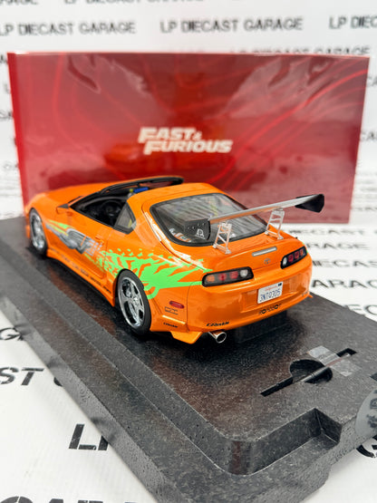 KYOSHO 1994 Toyota Supra Fast & Furious Movie Car 1:18 Diecast Model