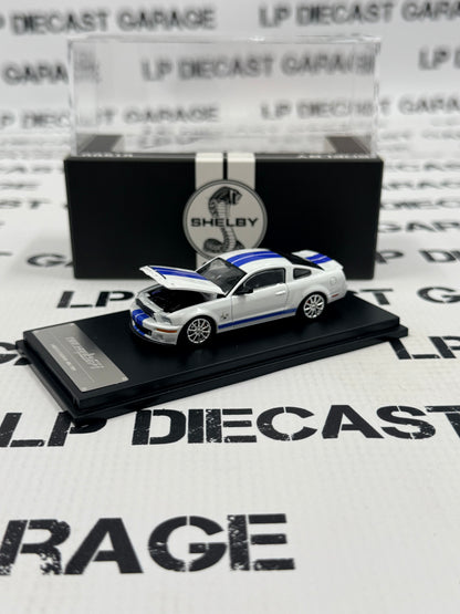 FINE WORKS 64 2013 Ford Mustang Shelby GT500 Super Snake White 1:64 Diecast