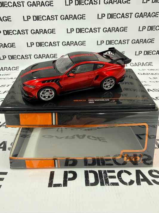 IXO Models 2025 Ford Mustang GTD Metallic Red 1:43 Diecast