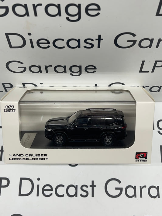 LCD MODELS 2022 Toyota Land Cruiser LC300 GR Sport Black 1:64 Diecast