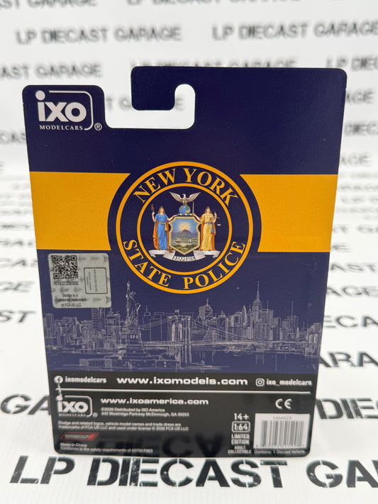 IXO Models 2023 Dodge Charger Pursuit New York State Police 1:64 Diecast
