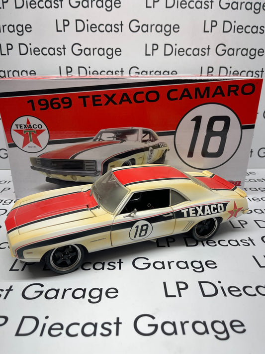 GMP 1969 Chevrolet Camaro RS Pro Touring Texaco #18 1:18 Scale Diecast 18986