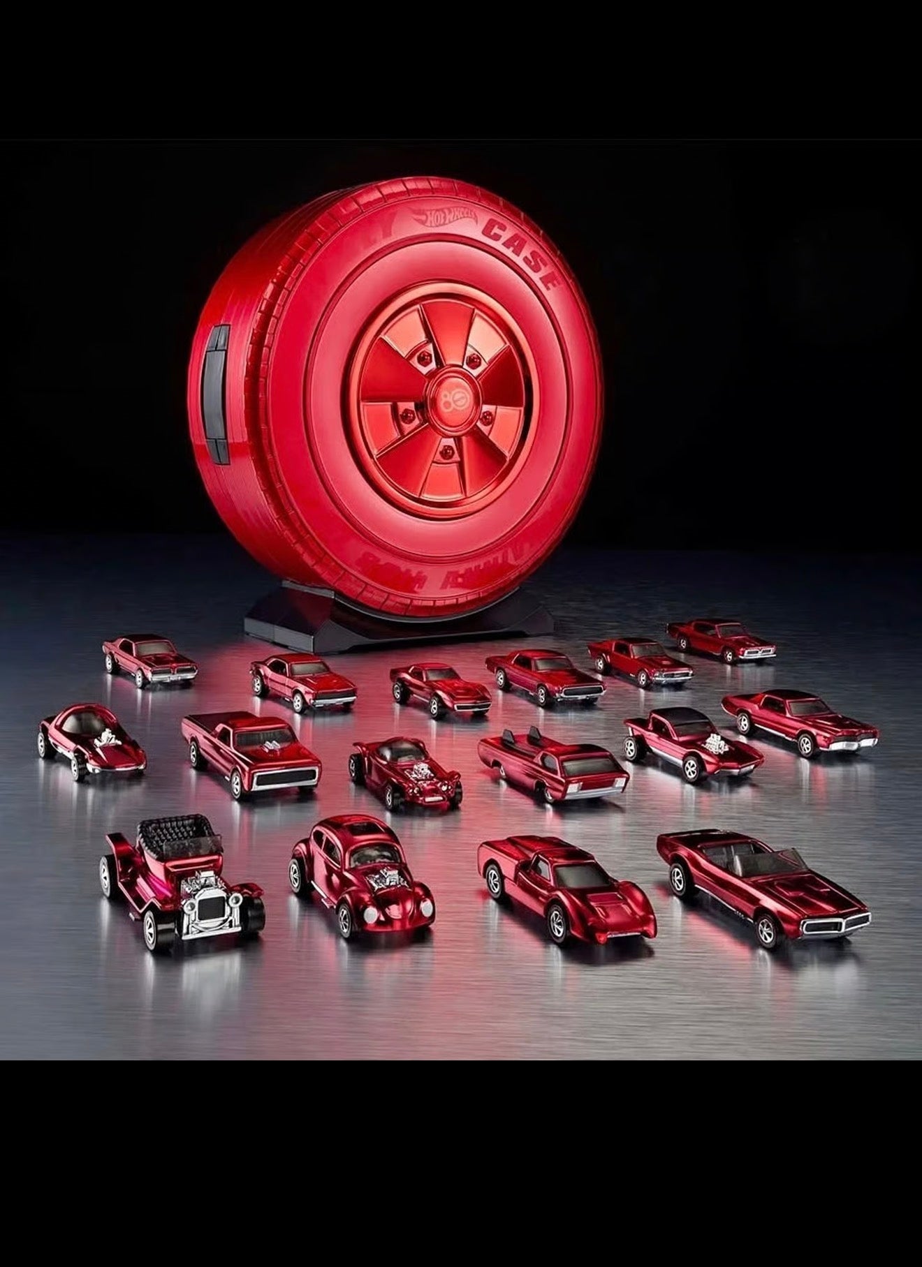 HOT WHEELS 80th Anniversary 16 Car Set Redline Club 1:64 Diecast
