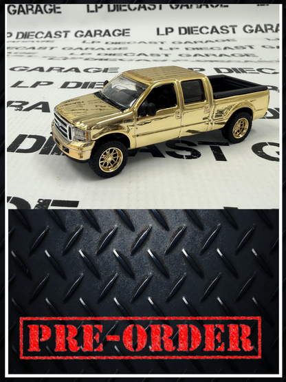 CHASE MCC 2006 Ford F-250 Gold Chrome Truck LP Exclusive 1:64 Diecast PRE-ORDER