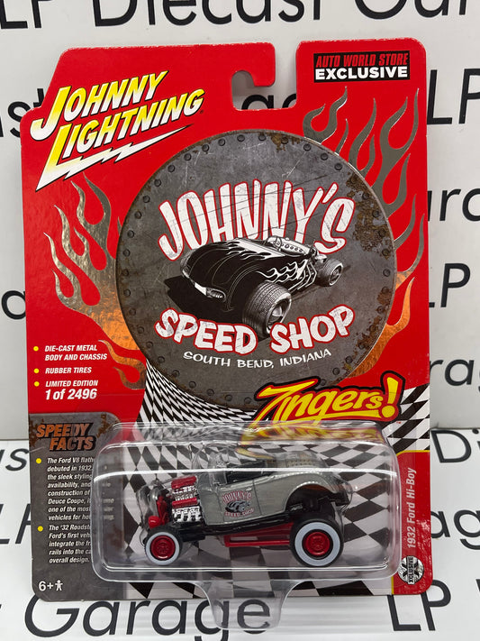 JOHNNY LIGHTNING 1932 Ford Hi-Boy Speed Shop Zingers AW Exclusive 1:64 Diecast