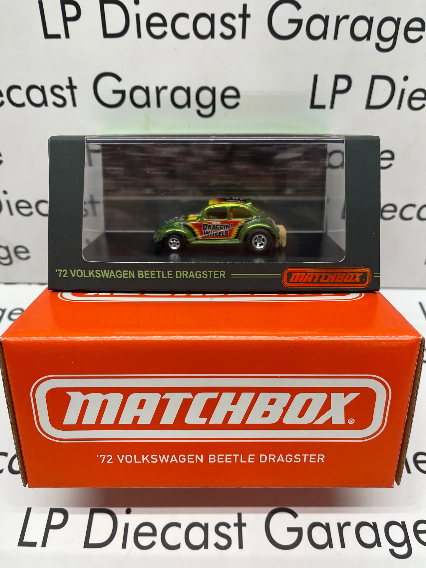 MATCHBOX 1972 Volkswagen Beetle Dragster Collector Series 1:64 Diecast