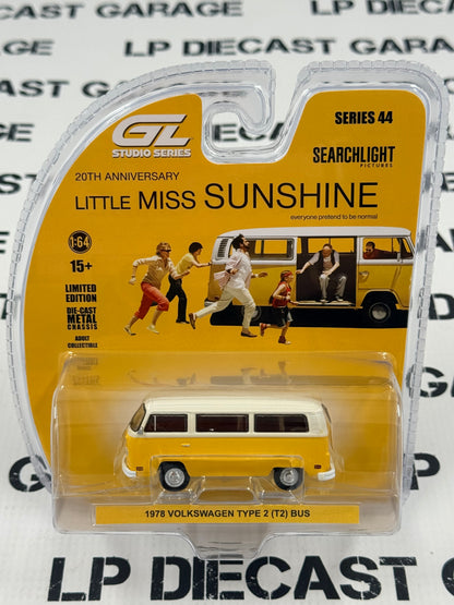 GREENLIGHT 1978 Volkswagen Type 2 Bus Little Miss Sunshine 1:64 Diecast Studio Series