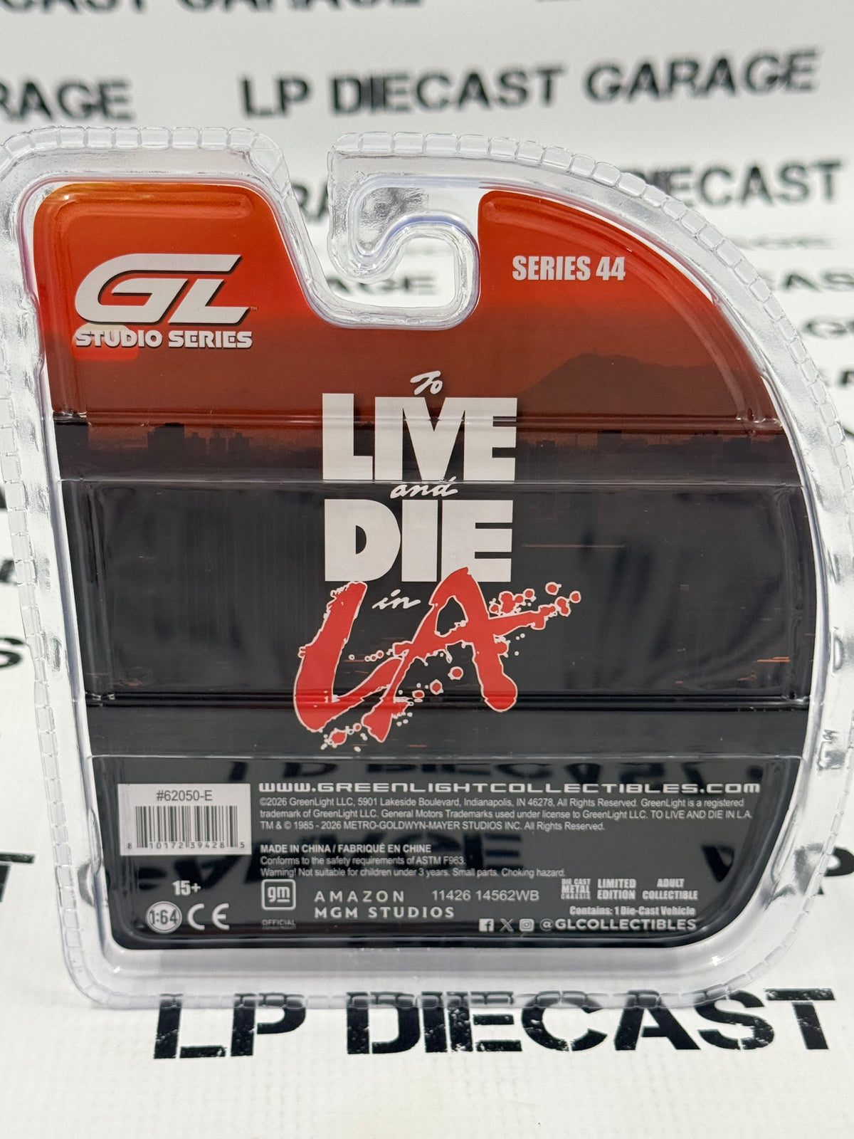 GREENLIGHT 1985 Chevrolet Impala To Live and Die in LA 1:64 Diecast Studio Series