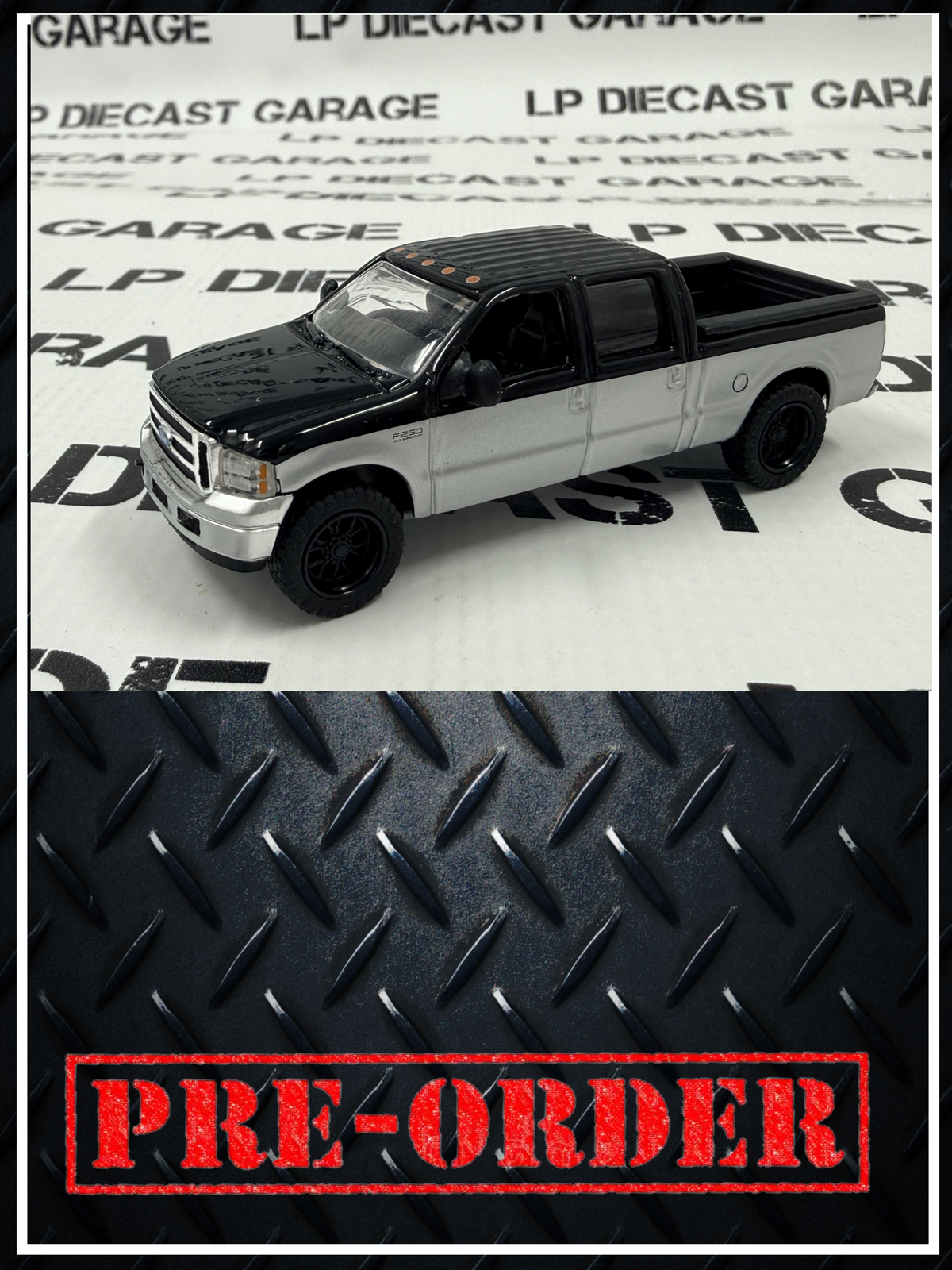 MCC 2006 Ford F-250 Silver & Black Truck LP Exclusive 1:64 Diecast PRE-ORDER