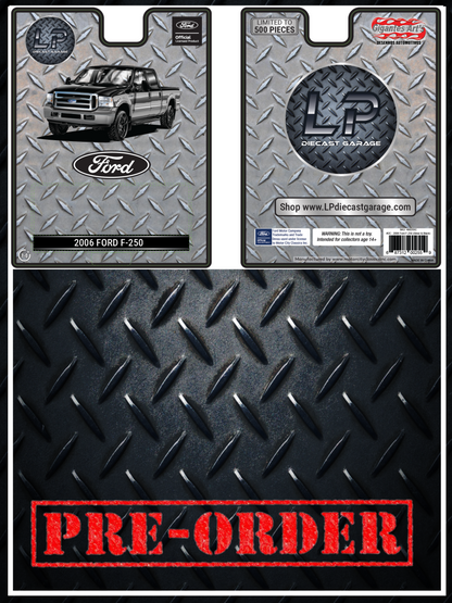 MCC 2006 Ford F-250 Silver & Black Truck LP Exclusive 1:64 Diecast PRE-ORDER