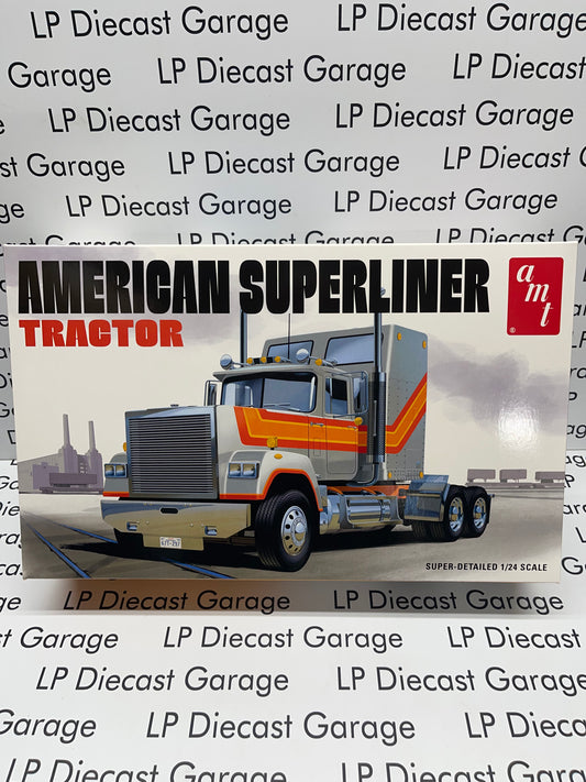 AMT American Superliner Tractor Semi Truck Model Kit 1:24 Scale NOT Diecast