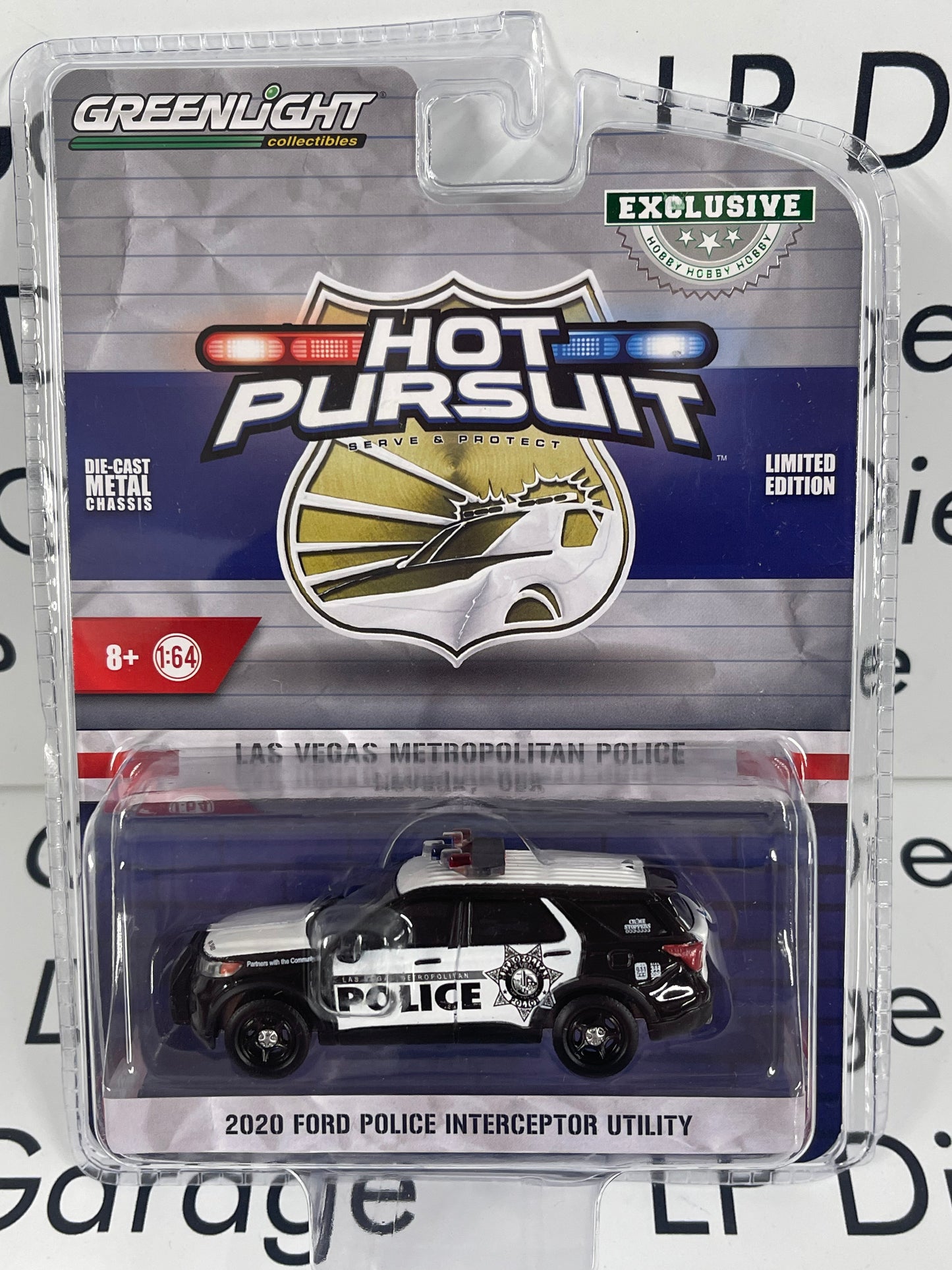 GREENLIGHT 2020 Ford Police Interceptor SUV Las Vegas Metropolitan Pol ...