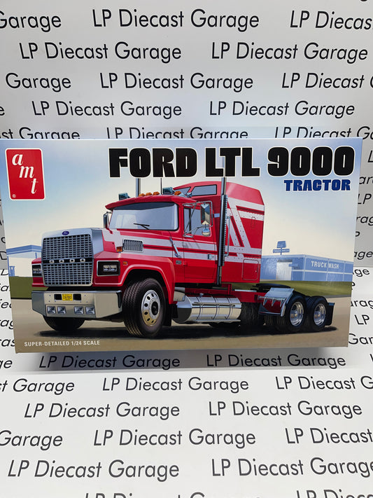 AMT Ford LTL 9000 Tractor Semi Truck Model Kit 1:24 Scale NOT Diecast