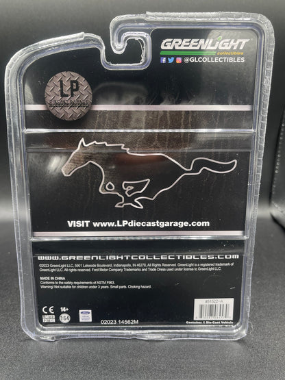 GREENLIGHT 1993 Ford Mustang 5.0 LX Coupe Bimini Blue LP 1:64 Diecast Promo