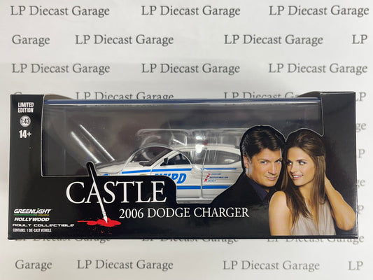 GREENLIGHT 2006 Dodge Charger NYPD Police "Castle" 1:43 Diecast