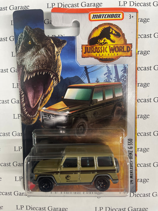 MATCHBOX 2014 Mercedes Benz G550 Jurassic World 1:64 Diecast