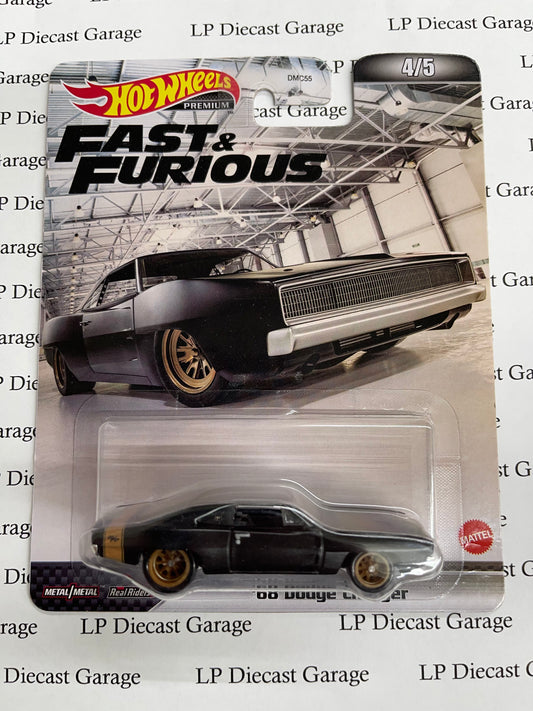 HOT WHEELS 1968 Dodge Charger "Fast & Furious" 1:64 Diecast