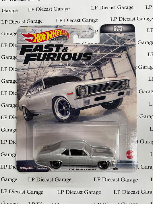 HOT WHEELS 1970 Chevrolet Nova SS "Fast & Furious" 1:64 Diecast