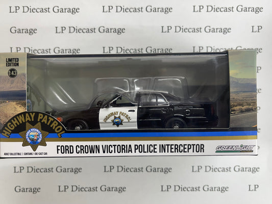 GREENLIGHT 2005 Ford Crown Victoria Police California Highway Patrol CHP 1:43 Diecast