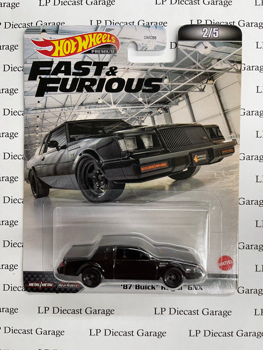 HOT WHEELS 1987 Buick Regal GNX Grand National "Fast & Furious" 1:64 Diecast